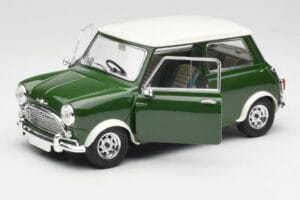 Mini Cooper S British Racing Grün & Old English Weiss Solido 1:18 8021 Metall – Bild 2 von 8