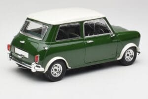Mini Cooper S British Racing Grün & Old English Weiss Solido 1:18 8021 Metall – Bild 3 von 8