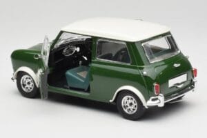 Mini Cooper S British Racing Grün & Old English Weiss Solido 1:18 8021 Metall – Bild 5 von 8