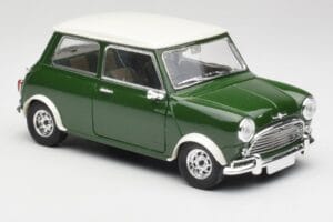 Mini Cooper S British Racing Grün & Old English Weiss Solido 1:18 8021 Metall – Bild 6 von 8