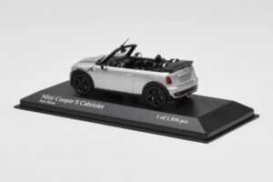 Mini Cooper S R57 Cabriolet Silber Minichamps 1:43 431138830 Metall – Bild 3 von 6