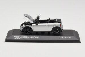Mini Cooper S R57 Cabriolet Silber Minichamps 1:43 431138830 Metall – Bild 5 von 6