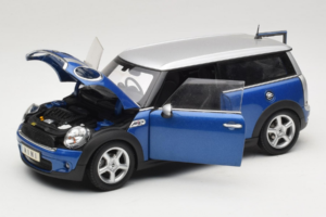 Mini Cooper S Clubman R55 Blau & Silber Kyosho 1:18 80430421048 Metall – Bild 2 von 8