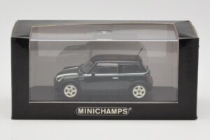 Mini Cooper S R53 Grün Mit Streifen Minichamps 1:43 MINI006 Metall – Bild 2 von 4
