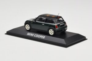 Mini Cooper S R53 Grün Mit Streifen Minichamps 1:43 MINI006 Metall – Bild 3 von 4
