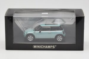 Mini One R50 Hellgrün Mit Hellgrünem Dach Minichamps 1:43 MINI003 Metall – Bild 4 von 4