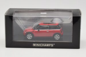 Mini One R50 Rot Mit Rotem Dach Minichamps 1:43 MINI001 Metall – Bild 4 von 5