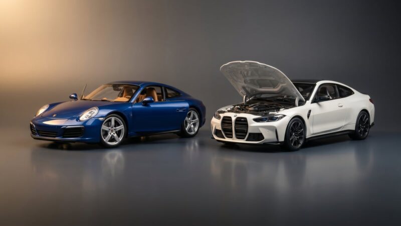 Minichamps oder AUTOart: welcher 1:18 gewinnt?