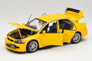 Mitsubishi Lancer Evolution IX GSR Gelb AUTOart 1:18 77192 Metall – Bild 2 von 8