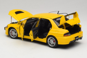 Mitsubishi Lancer Evolution IX GSR Gelb AUTOart 1:18 77192 Metall – Bild 5 von 8