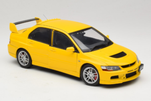 Mitsubishi Lancer Evolution IX GSR Gelb AUTOart 1:18 77192 Metall – Bild 6 von 8