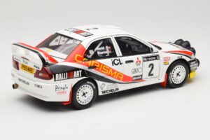 Mitsubishi Carisma GT Group N2 R. Burns / R. Reid RAC Rally 1997 Weiss Otto 1:18 OT1192 Resin – Bild 2 von 6