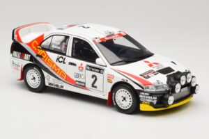 Mitsubishi Carisma GT Group N2 R. Burns / R. Reid RAC Rally 1997 Weiss Otto 1:18 OT1192 Resin – Bild 4 von 6