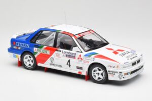 Mitsubishi Galant VR-4 #4 A. Vatanen RAC Rally 1990 IXO 1:18 18RMC192B Metall – Bild 4 von 6