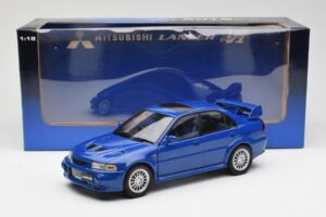 Mitsubishi Lancer EVO VI Blau RHD AUTOart 1:18 77151 Metall – Bild 8 von 8