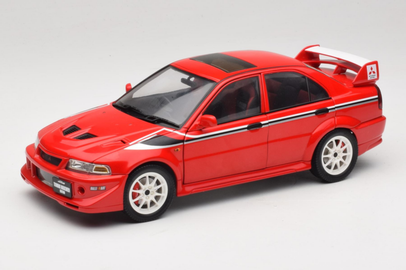 Mitsubishi Lancer Evo VI Tommi Makinen Edition Rot AUTOart 1:18 77156 Metall