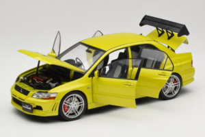 Mitsubishi Lancer Evo VII Mustard Yellow AUTOart 1:18 77166 Metall – Bild 2 von 8