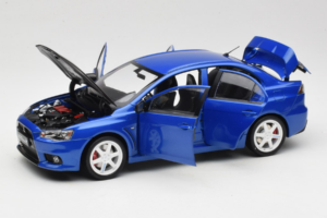 Mitsubishi Lancer Evolution X Blau OEM 1:18 MLE01 Metall – Bild 2 von 8