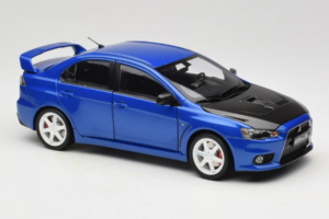 Mitsubishi Lancer Evolution X Blau OEM 1:18 MLE01 Metall – Bild 6 von 8