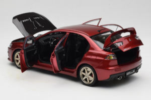 Mitsubishi Lancer Evolution X Rot OEM 1:18 MLE02 Metall – Bild 5 von 8