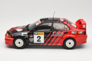 Mitsubishi Lancer Evolution VI #2 Y. Kataoka / S. Hayashi Winner Rally Canberra 1999 AUTOart 1:18 89942 Metall – Bild 4 von 8