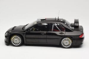 Mitsubishi Lancer Evolution WRC Plain Body Schwarz AUTOart 1:18 80528 Metall – Bild 4 von 8