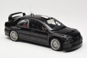 Mitsubishi Lancer Evolution WRC Plain Body Schwarz AUTOart 1:18 80528 Metall – Bild 6 von 8