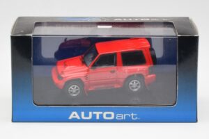 Mitsubishi Pajero Evo Rot AUTOart 1:43 57203 Metall – Bild 4 von 4