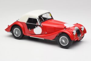 Morgan 4/4 Plus Competition Hardtop Rot Kyosho 1:18 08114R Metall – Bild 6 von 8