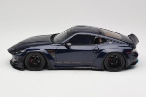 Nissan 400Z RZ34 Pandem Midnight Blue GT Spirit 1:18 GT494 Resin – Bild 3 von 6