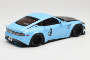 Nissan Fairlady Z RZ34 Pandem China Blue Black GT Spirit 1:18 GT943 Resin – Bild 2 von 6