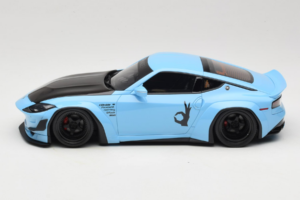 Nissan Fairlady Z RZ34 Pandem China Blue Black GT Spirit 1:18 GT943 Resin – Bild 3 von 6