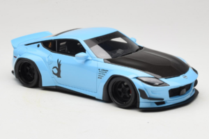 Nissan Fairlady Z RZ34 Pandem China Blue Black GT Spirit 1:18 GT943 Resin – Bild 4 von 6
