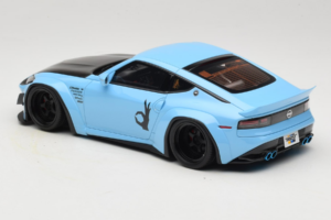Nissan Fairlady Z RZ34 Pandem China Blue Black GT Spirit 1:18 GT943 Resin – Bild 5 von 6