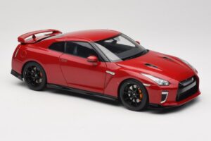 Nissan GT-R R35 Track Edition NISMO Vibrant Red MotorHelix 1:18 M83511 Metall – Bild 6 von 8