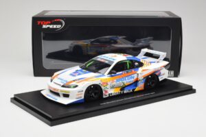 Nissan Silvia S15 LB-Super Silhouette #555 Formula Drift Japan 2023 TopSpeed 1:18 TS0586 Resin – Bild 6 von 6