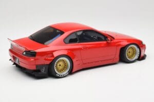 Nissan Silvia S15 Rocket Bunny Burning Red Otto 1:18 OT1115 Resin – Bild 2 von 6