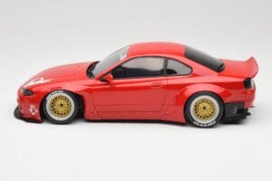 Nissan Silvia S15 Rocket Bunny Burning Red Otto 1:18 OT1115 Resin – Bild 3 von 6