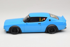 Nissan Skyline 2000 GT-R KPGC110 LB Works Blau Otto 1:18 OT1210 Resin – Bild 3 von 6