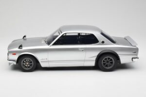 Nissan Skyline C10 2000 GT-R Silber Otto 1:12 G094 Resin – Bild 3 von 6