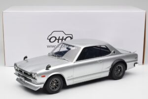 Nissan Skyline C10 2000 GT-R Silber Otto 1:12 G094 Resin – Bild 6 von 6