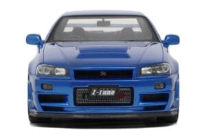 Nissan Skyline GT-R R34 NISMO Z-Tune Bayside Blue Otto 1:12 G082 Resin – Bild 2 von 4