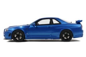 Nissan Skyline GT-R R34 NISMO Z-Tune Bayside Blue Otto 1:12 G082 Resin – Bild 4 von 4