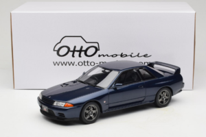 Nissan Skyline GT-R BNR32 Dark Blue Pearl Otto 1:18 OT1199 Resin – Bild 6 von 6