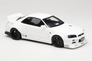Nissan Skyline GT-R BNR34 by KRC Pearl White Otto 1:18 OT1135 Resin – Bild 4 von 6