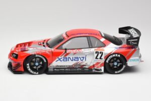 Nissan Skyline GT-R #22 M. Krumm / S. Motoyama Xanavi Nismo JGTC 2002 AUTOart 1:18 80277 Metall – Bild 3 von 6
