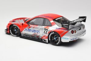 Nissan Skyline GT-R #22 M. Krumm / S. Motoyama Xanavi Nismo JGTC 2002 AUTOart 1:18 80277 Metall – Bild 5 von 6