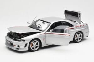 Nissan Skyline GT-R R33 R-Tune Silber AUTOart 1:18 77326 Metall – Bild 2 von 8