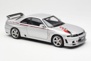 Nissan Skyline GT-R R33 R-Tune Silber AUTOart 1:18 77326 Metall – Bild 6 von 8