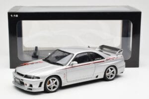Nissan Skyline GT-R R33 R-Tune Silber AUTOart 1:18 77326 Metall – Bild 8 von 8